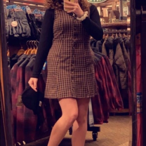 Small American Eagle Button Up Tank Top Dress!! - Picture 4 of 4